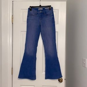 Guess blue flare jeans